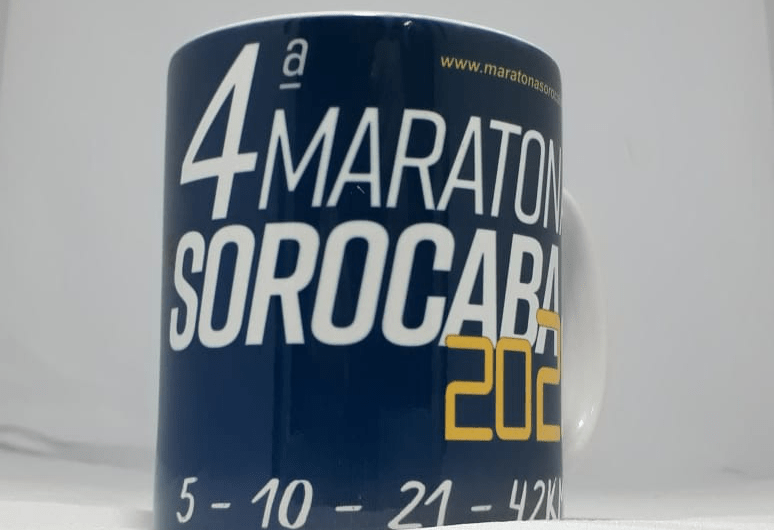  Caneca Maratona Sorocaba 2021 Imagem 3