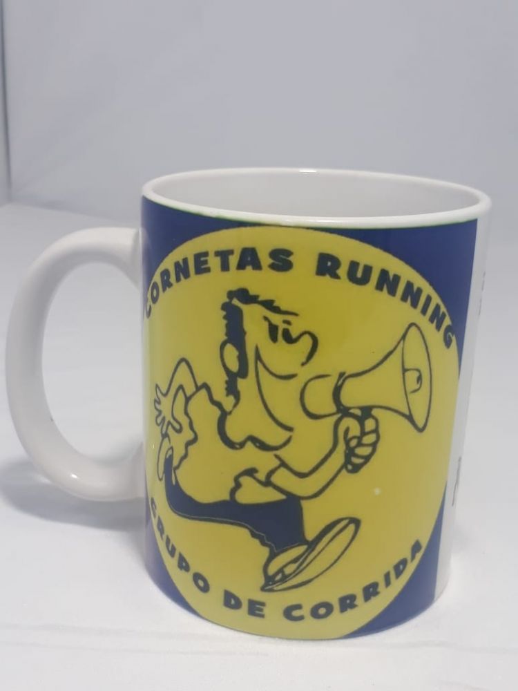 Caneca  Cornetas Running Imagem 1